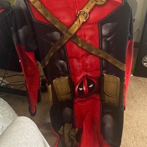 Deadpool Suit Onsie